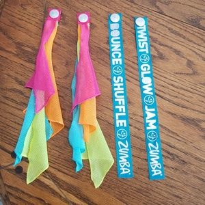 Zumba snap on pant tassles.